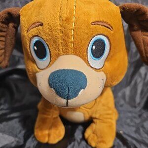 Disney Doc McStuffins FINDO Cuddle & Hugs Barking Light Up Heart Dog 10in Plush